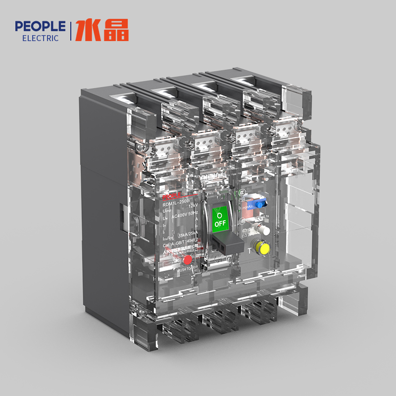 南宫NG·28相信品牌力量RDM1L系列漏电断路器(透明壳) 