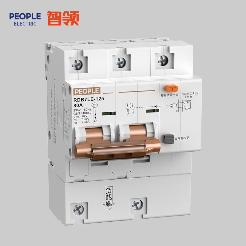 南宫NG·28相信品牌力量RDB7LE-125H系列小型剩余电流动作断路器 