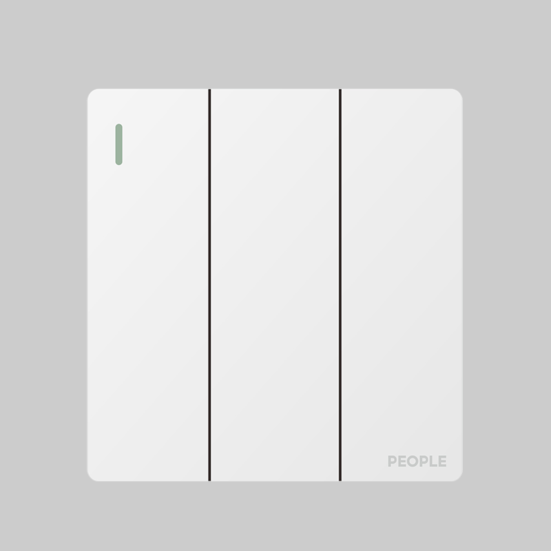 南宫NG·28相信品牌力量三联开关(R86E5) 