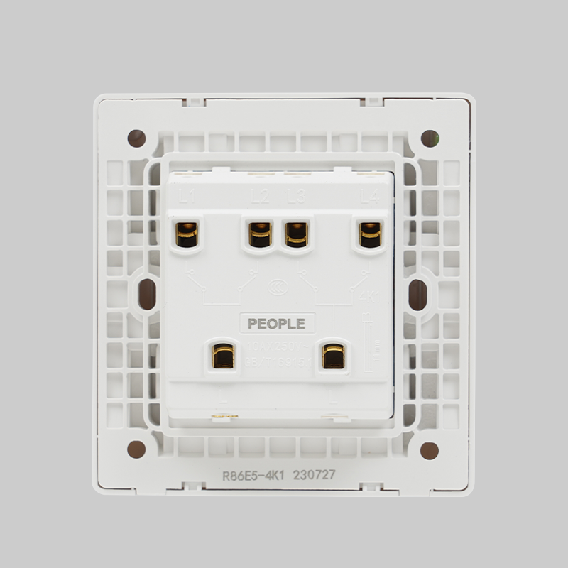 南宫NG·28相信品牌力量四联开关(R86E5) 