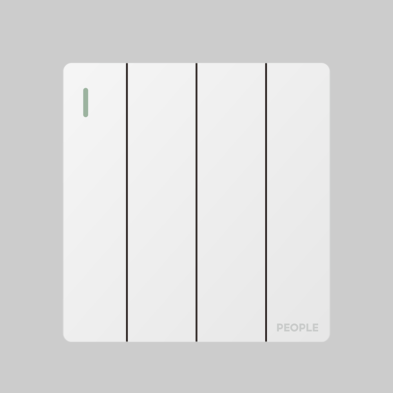南宫NG·28相信品牌力量四联开关(R86E5) 