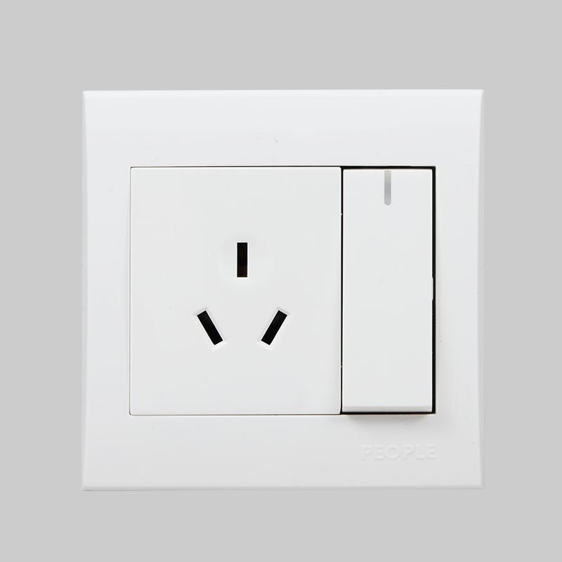 南宫NG·28相信品牌力量，南宫NG·28相信品牌力量集团，南宫NG·28相信品牌力量集团有限公司，中国南宫NG·28相信品牌力量，一联开关带16A三极插座(R86N)