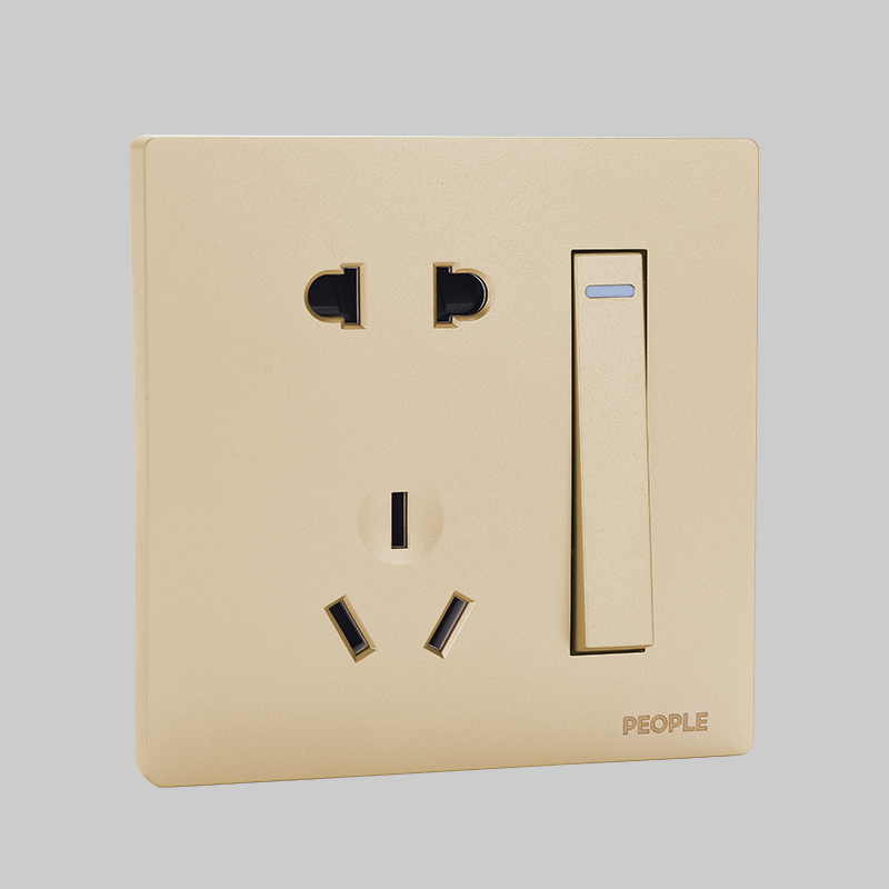 南宫NG·28相信品牌力量一开五孔插座(R86H5) 